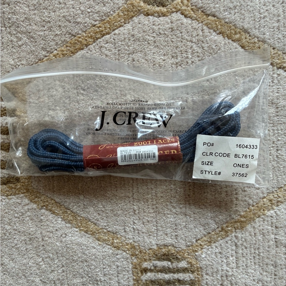 NWT J. Crew Rugged Boot Laces